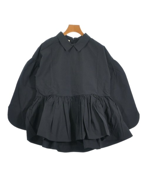THREE SQUARE(スリースクエア)ブラウス 黒 サイズ:F/2200661698945