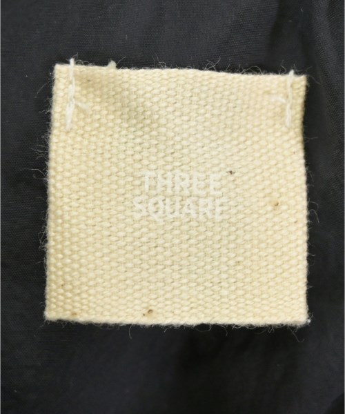 THREE SQUARE（スリースクエア）ブラウス 黒 サイズ:F レディース/2200661698976