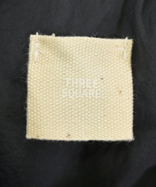 THREE SQUARE（スリースクエア）ブラウス 黒 サイズ:F レディース/2200661698983