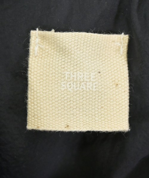 THREE SQUARE（スリースクエア）ブラウス 黒 サイズ:F レディース/2200661698990