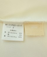 THREE SQUARE（スリースクエア）Tシャツ・カットソー 白 サイズ:F レディース/2200661699157
