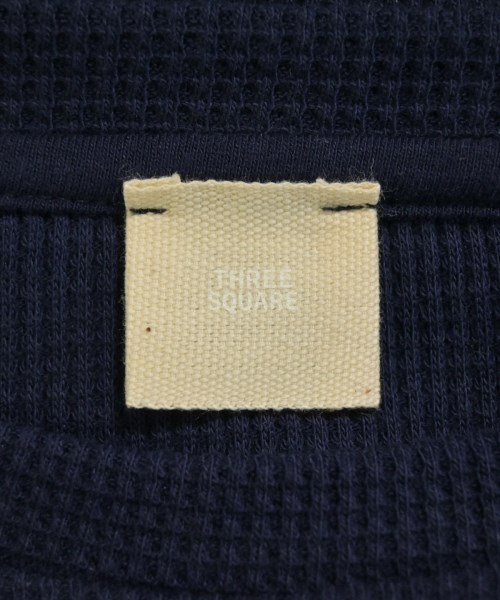 THREE SQUARE（スリースクエア）Tシャツ・カットソー 紺 サイズ:F レディース/2200661700396