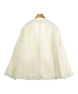 THREE SQUARE（スリースクエア）ノーカラージャケット 白 サイズ:F レディース/2200661701935