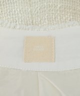 THREE SQUARE（スリースクエア）ノーカラージャケット 白 サイズ:F レディース/2200661701935