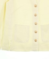 THREE SQUARE（スリースクエア）ノーカラージャケット 白 サイズ:F レディース/2200661701959