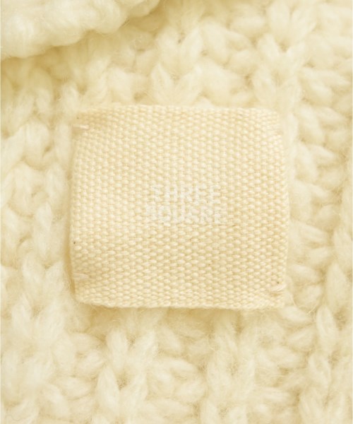 THREE SQUARE（スリースクエア）ベスト 白 サイズ:F レディース/2200661702574