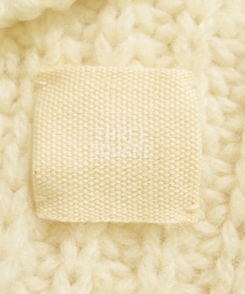 THREE SQUARE（スリースクエア）ベスト 白 サイズ:F レディース/2200661702598