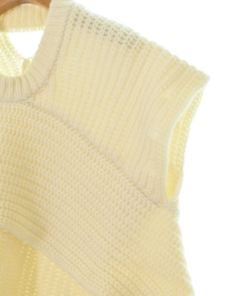 THREE SQUARE（スリースクエア）ベスト 白 サイズ:F レディース/2200661702598