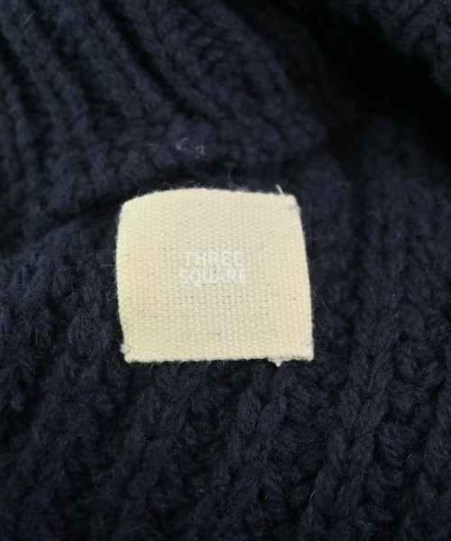 THREE SQUARE（スリースクエア）ベスト 紺 サイズ:F レディース/2200661703472