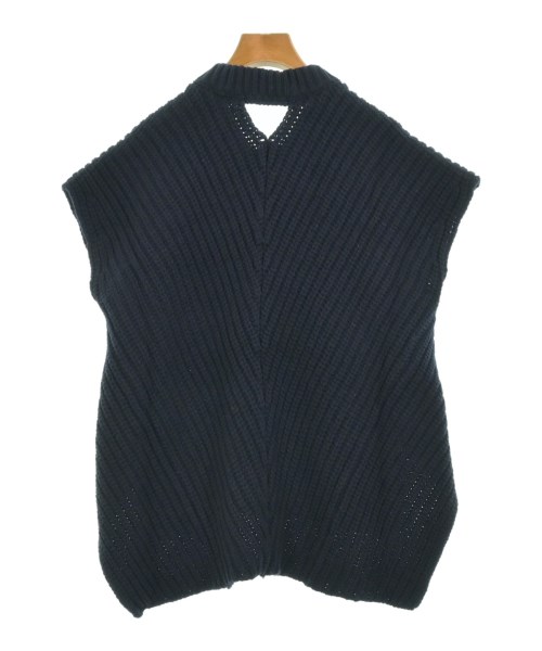 THREE SQUARE（スリースクエア）ベスト 紺 サイズ:F レディース/2200661703502