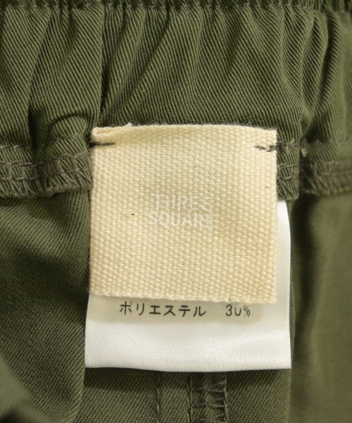 THREE SQUARE（スリースクエア）ロング・マキシ丈スカート カーキ サイズ:F レディース/2200661703748