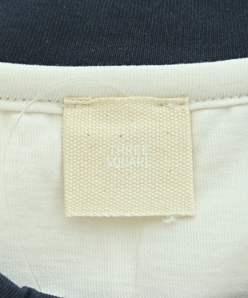 THREE SQUARE（スリースクエア）Tシャツ・カットソー 白 サイズ:F レディース/2200661703946