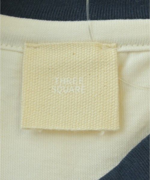 THREE SQUARE（スリースクエア）Tシャツ・カットソー 白 サイズ:F レディース/2200661704103