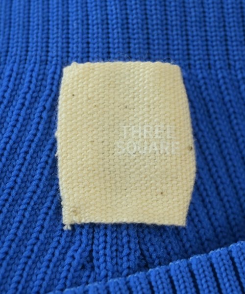 THREE SQUARE（スリースクエア）ワンピース 青 サイズ:F レディース/2200661704233