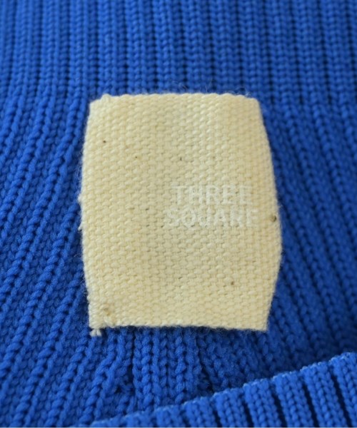THREE SQUARE（スリースクエア）ワンピース 青 サイズ:F レディース/2200661704257