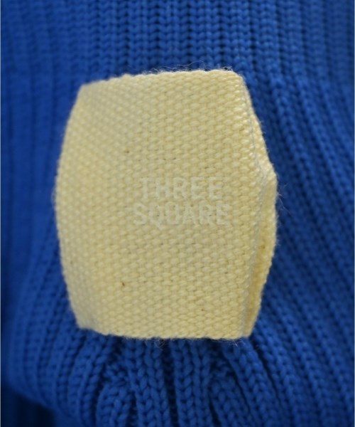 THREE SQUARE（スリースクエア）ワンピース 青 サイズ:F レディース/2200661704301