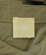 THREE SQUARE（スリースクエア）シャツワンピース カーキ サイズ:F レディース/2200661704912