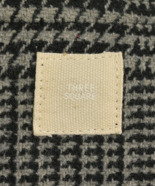 THREE SQUARE（スリースクエア）ベスト 黒 サイズ:F レディース/2200661705346