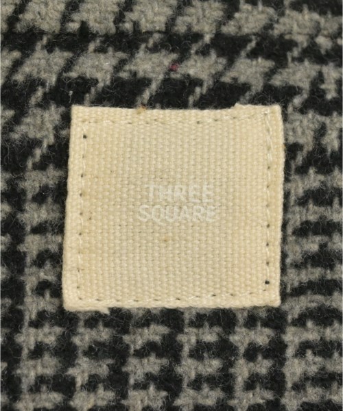 THREE SQUARE（スリースクエア）ベスト 黒 サイズ:F レディース/2200661705353