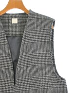 THREE SQUARE（スリースクエア）ベスト 黒 サイズ:F レディース/2200661705414