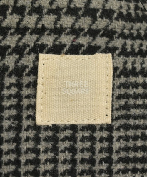 THREE SQUARE（スリースクエア）ベスト 黒 サイズ:F レディース/2200661705445