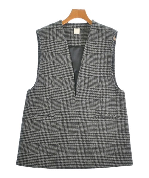 THREE SQUARE(スリースクエア)ベスト 黒 サイズ:F/2200661705476