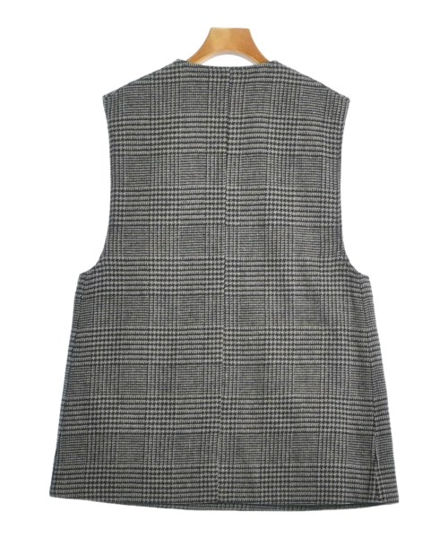 THREE SQUARE（スリースクエア）ベスト 黒 サイズ:F レディース/2200661705476