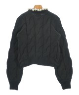 THREE SQUARE（スリースクエア）カーディガン 黒 サイズ:F レディース/2200661706367