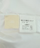 THREE SQUARE（スリースクエア）ブラウス 白 サイズ:F レディース/2200661706831