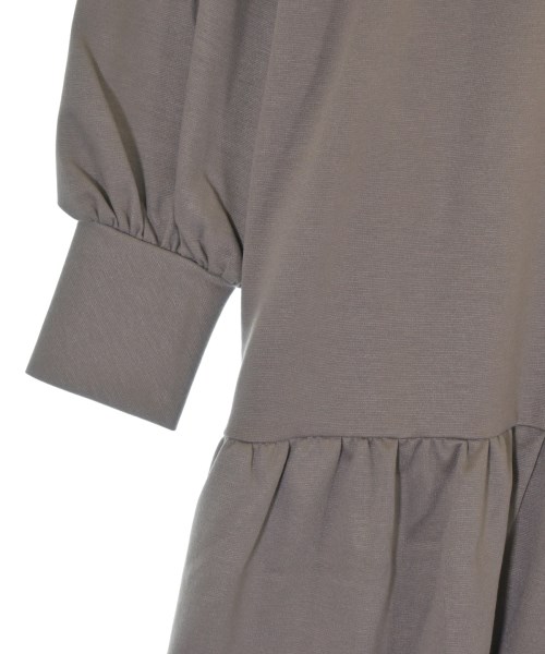 THREE SQUARE（スリースクエア）ワンピース 茶 サイズ:F レディース/2200661707296