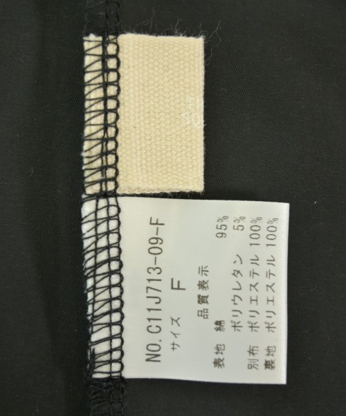 THREE SQUARE（スリースクエア）ワンピース 黒 サイズ:F レディース/2200661707609