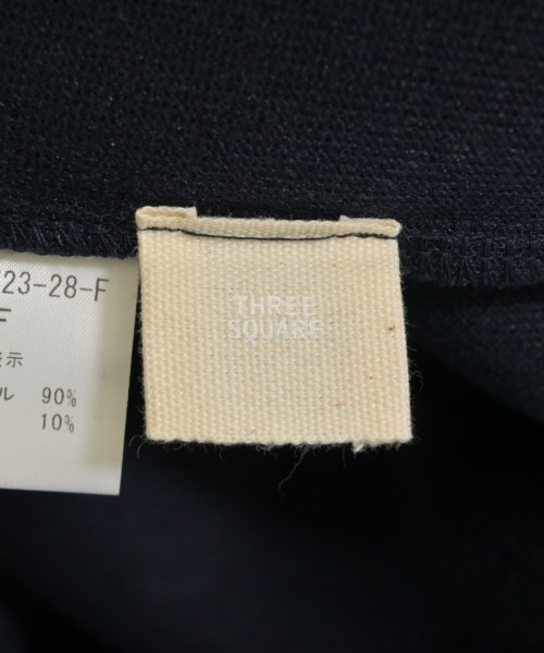 THREE SQUARE（スリースクエア）ロング・マキシ丈スカート 紺 サイズ:F レディース/2200661709184