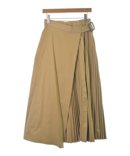 THREE SQUARE(スリースクエア)ロング・マキシ丈スカート ベージュ サイズ:F/2200661709580
