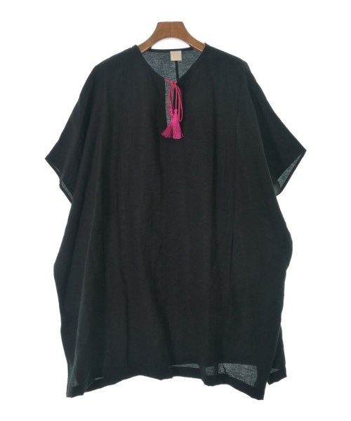 THREE SQUARE(スリースクエア)ブラウス 黒 サイズ:F/2200661709757