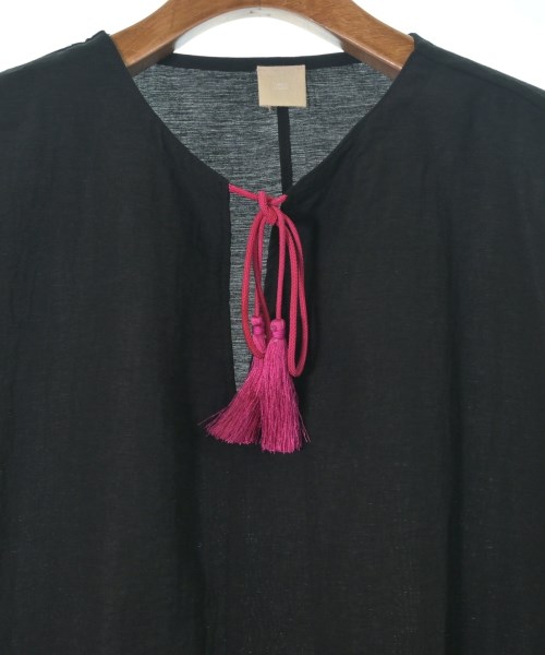 THREE SQUARE（スリースクエア）ブラウス 黒 サイズ:F レディース/2200661709757