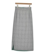 THREE SQUARE（スリースクエア）ロング・マキシ丈スカート 緑 サイズ:38(M位) レディース/2200661710227