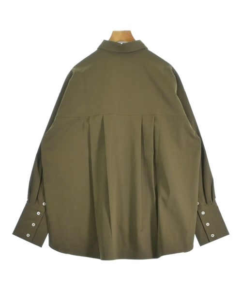 THREE SQUARE（スリースクエア）カジュアルシャツ カーキ サイズ:F レディース/2200661710470