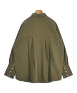 THREE SQUARE（スリースクエア）カジュアルシャツ カーキ サイズ:F レディース/2200661710470