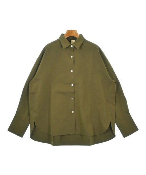 THREE SQUARE(スリースクエア)カジュアルシャツ カーキ サイズ:F/2200661710562