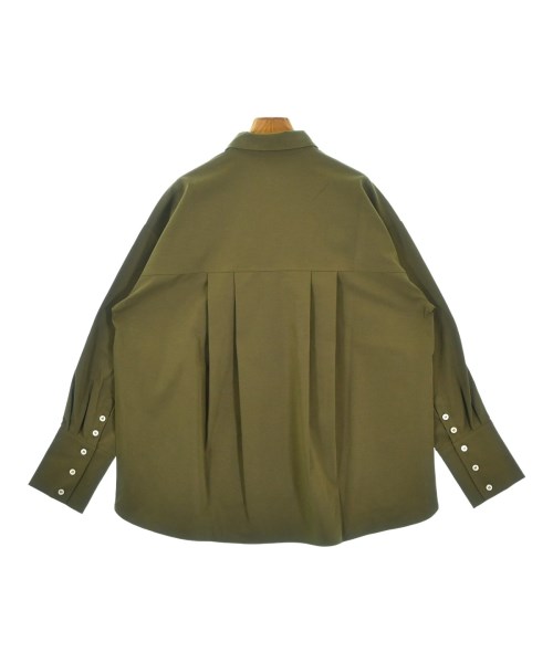 THREE SQUARE（スリースクエア）カジュアルシャツ カーキ サイズ:F レディース/2200661710579