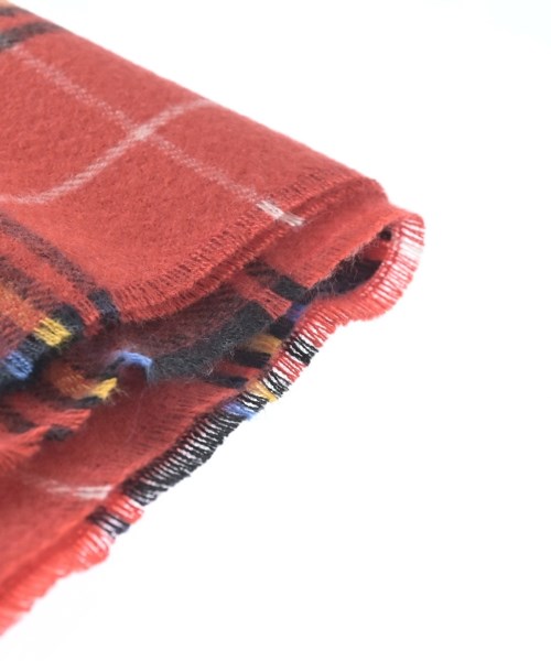 THREE SQUARE（スリースクエア）ストール 赤 サイズ:- レディース/2200661710838