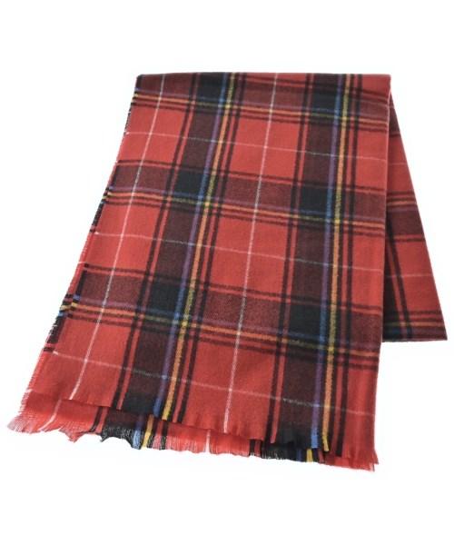 THREE SQUARE(スリースクエア)ストール 赤 サイズ:-/2200661710845