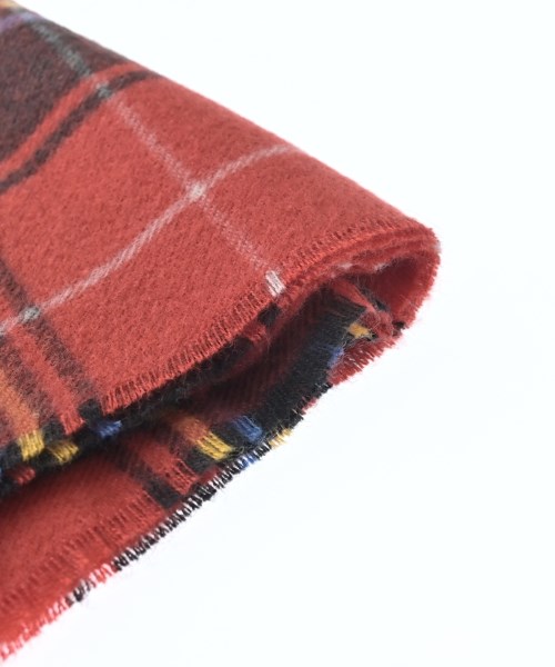 THREE SQUARE（スリースクエア）ストール 赤 サイズ:- レディース/2200661710845