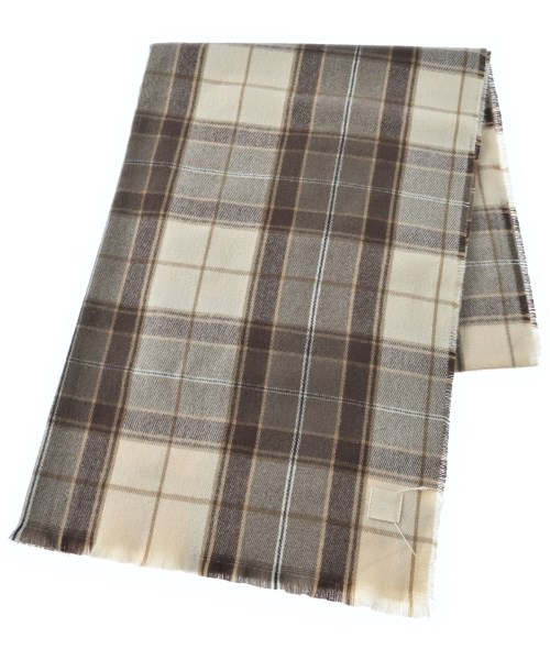 THREE SQUARE(スリースクエア)ストール 茶 サイズ:-/2200661711064