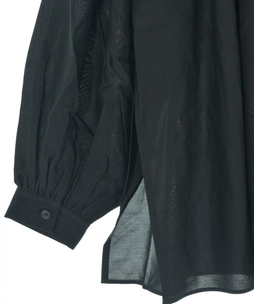 THREE SQUARE（スリースクエア）ブラウス 黒 サイズ:F レディース/2200661711859