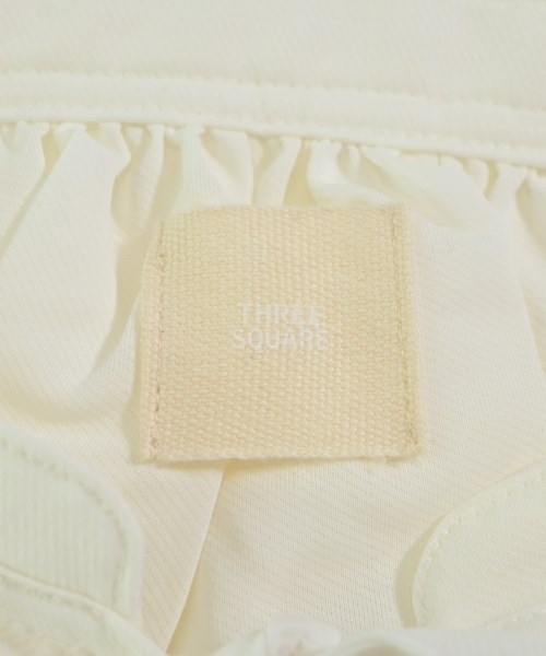 THREE SQUARE（スリースクエア）ブラウス 白 サイズ:F レディース/2200661711934