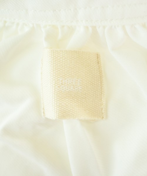 THREE SQUARE（スリースクエア）ブラウス 白 サイズ:F レディース/2200661711958