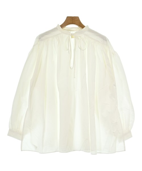 THREE SQUARE(スリースクエア)ブラウス 白 サイズ:F/2200661712061