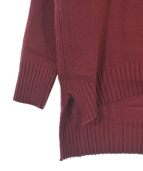 THREE SQUARE（スリースクエア）ニット・セーター 赤 サイズ:F レディース/2200661712337