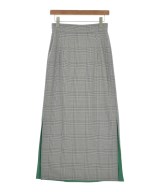 THREE SQUARE（スリースクエア）ロング・マキシ丈スカート 緑 サイズ:-(M位) レディース/2200661712955